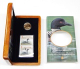 CANADA - 2004 $1 ELUSIVE LOON LIMITED EDITION STAMP & COIN SET