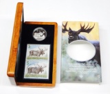CANADA - 2004 $5 MAJESTIC MOOSE LIMITED EDITION STAMP & COIN SET