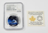 CANADA - 2015 $20 COLORIZED EDMUND FITZGERALD - NGC PF69 UC - WITH COA