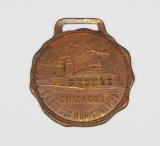 CHICAGO'S $5,000,000 MUNICIPAL PIER WATCH FOB