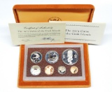 COOK ISLANDS - 1975 PROOF SET - IN BOX