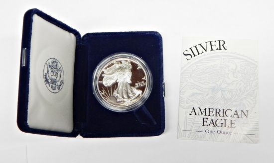 1994 PROOF SILVER EAGLE in BOX - KEY DATE