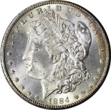 1884-CC MORGAN DOLLAR - UNCIRCULATED