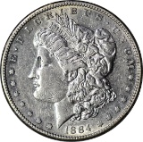 1884-S MORGAN DOLLAR