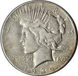 1934-S PEACE DOLLAR