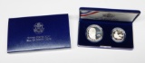 1993 BILL of RIGHTS COMMEMORATIVE TWO-COIN PROOF SET