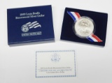 2009 LOUIS BRAILLE UNCIRCULATED SILVER DOLLAR