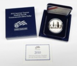 2010 DISABLED VETERANS PROOF SILVER DOLLAR