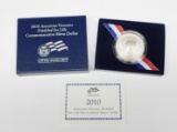 2010 DISABLED VETERANS UNCIRCULATED SILVER DOLLAR