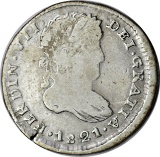 MEXICO - 1821 ONE REAL - SILVER