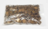 1,000 WHEAT CENTS from the 1930's