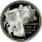 RUSSIA - 1997 3 ROUBLES PROOF SILVER COIN - YEAR of RECONCILIATION