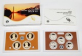 PARTIAL 2014 PROOF SET with NATIONAL PARK QUARTERS and PRESIDENTIAL DOLLARS