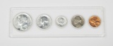 1964 UNCIRCULATED COIN SET in HOLDER