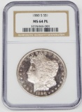 1880-S MORGAN DOLLAR - NGC MS64 PROOFLIKE