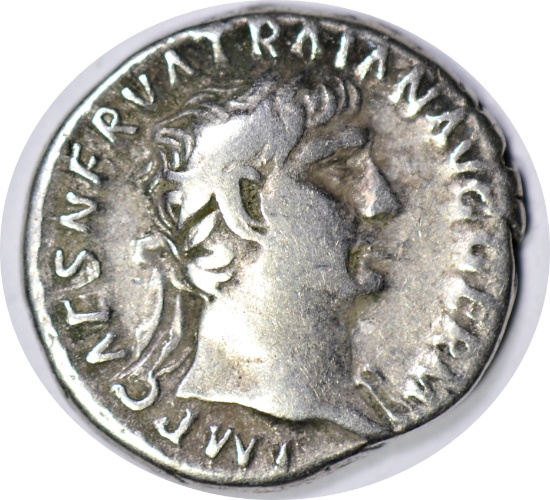 ANCIENT ROME - TRAJAN - 98-117 AD - SILVER DENARIUS