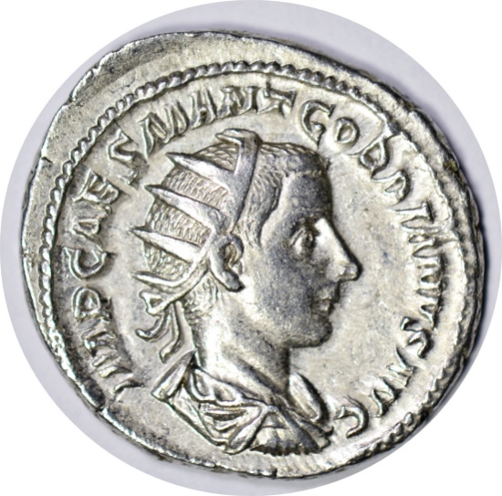 ANCIENT ROME - GORDIAN III - 238-244 AD - SILVER ANTONINIANUS