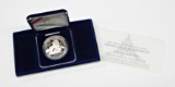 2000 LIBRARY of CONGRESS COMMEMORATIVE PROOF SILVER DOLLAR in BOX with COA