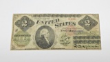 1862 $2 LEGAL TENDER NOTE - NATIONAL BANK NOTE COMPANY - FR 41