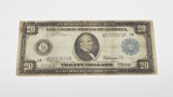 1914 $20 FEDERAL RESERVE NOTE - FR 964