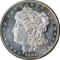 1880-S MORGAN DOLLAR - UNC DETAILS, OBVERSE CLEANED