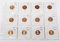 12 PROOF LINCOLN CENTS in 2x2s - 1961 to 2000-S