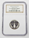 2000-S SILVER MARYLAND STATE QUARTER - NGC PF70 ULTRA CAMEO