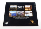 2012 AMERICA THE BEAUTIFUL QUARTERS UNCIRCULATED COIN SET