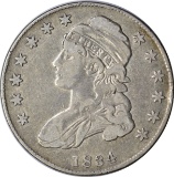 1834 CAPPED BUST HALF DOLLAR