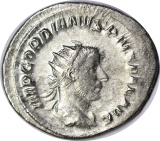 ANCIENT ROMAN - GORDIAN III SILVER DENARIUS - 238-244 AD