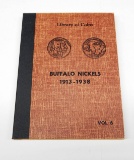 1959 LIBRARY of COINS ALBUM for BUFFALO NICKELS - VERY NICE CONDITION