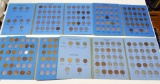 FIVE (5) PARTIAL SETS of INDIAN CENTS & WHEAT CENTS - 50 INDIAN & 55 WHEAT CENTS