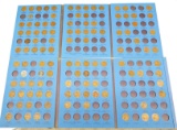 2 PARTIAL SETS of LINCOLN CENTS 1941 to 1974 in WITHMAN FOLDERS - 107 COINS