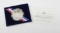 1992 WHITE HOUSE COMMEMORATIVE UNCIRCULATED SILVER DOLLAR in BOX with COA