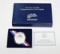 2006 BEN FRANKLIN UNCIRCULATED SILVER DOLLAR in BOX with COA