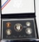 1993 PREMIER SILVER PROOF SET in BOX with COA
