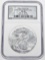 1990 SILVER EAGLE - 20th ANNIVERSARY COLLECTION - NGC MS68 - SET 46 of 2005