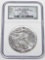 1992 SILVER EAGLE - 20th ANNIVERSARY COLLECTION - NGC MS68 - SET 46 of 2005
