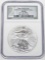 1996 SILVER EAGLE - 20th ANNIVERSARY COLLECTION - NGC MS68 - SET 46 of 2005
