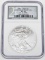 2003 SILVER EAGLE - 20th ANNIVERSARY COLLECTION - NGC MS68 - SET 46 of 2005