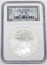 2004 SILVER EAGLE - 20th ANNIVERSARY COLLECTION - NGC MS68 - SET 46 of 2005