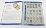 PARTIAL SET of BUFFALO NICKELS in HARRIS ALBUM - 46 COINS