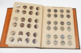 DANSCO ALBUM with FULL SET of WASHINGTON QUARTERS - 1965 to 1998-S with SILVER - 107 COINS