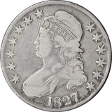 1827 CAPPED BUST HALF DOLLAR