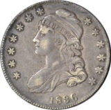 1836 CAPPED BUST HALF DOLLAR