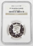 2006-S CLAD KENNEDY HALF - NGC PF70 ULTRA CAMEO