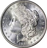 1881-S MORGAN DOLLAR - BRILLIANT UNCIRCULATED