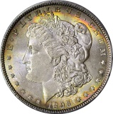 1896 MORGAN DOLLAR - UNCIRCULATED - TONED