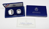 1993 BILL of RIGHTS 2-COIN PROOF SET in BOX with COA