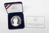 2009 ABRAHAM LINCOLN PROOF SILVER DOLLAR in BOX with COA